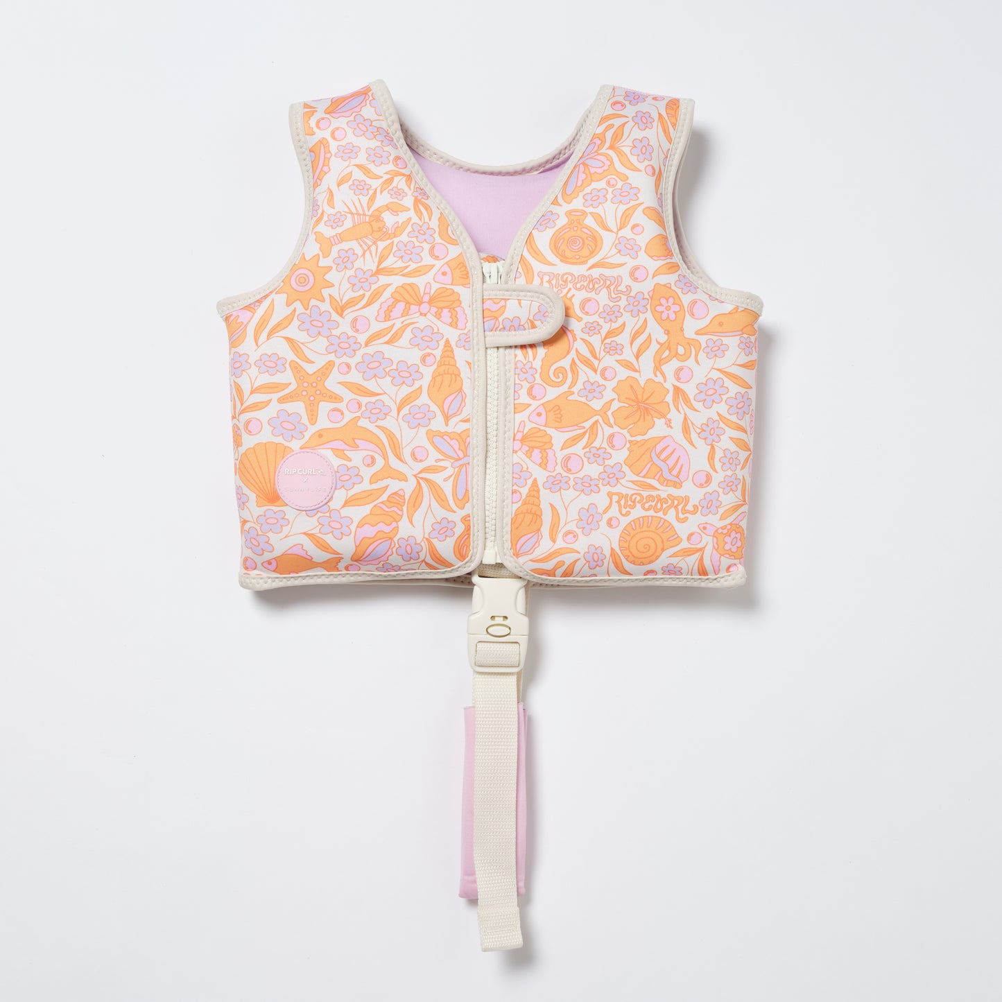 Kids Swim Vest 1-2 Ocean Magic Pink