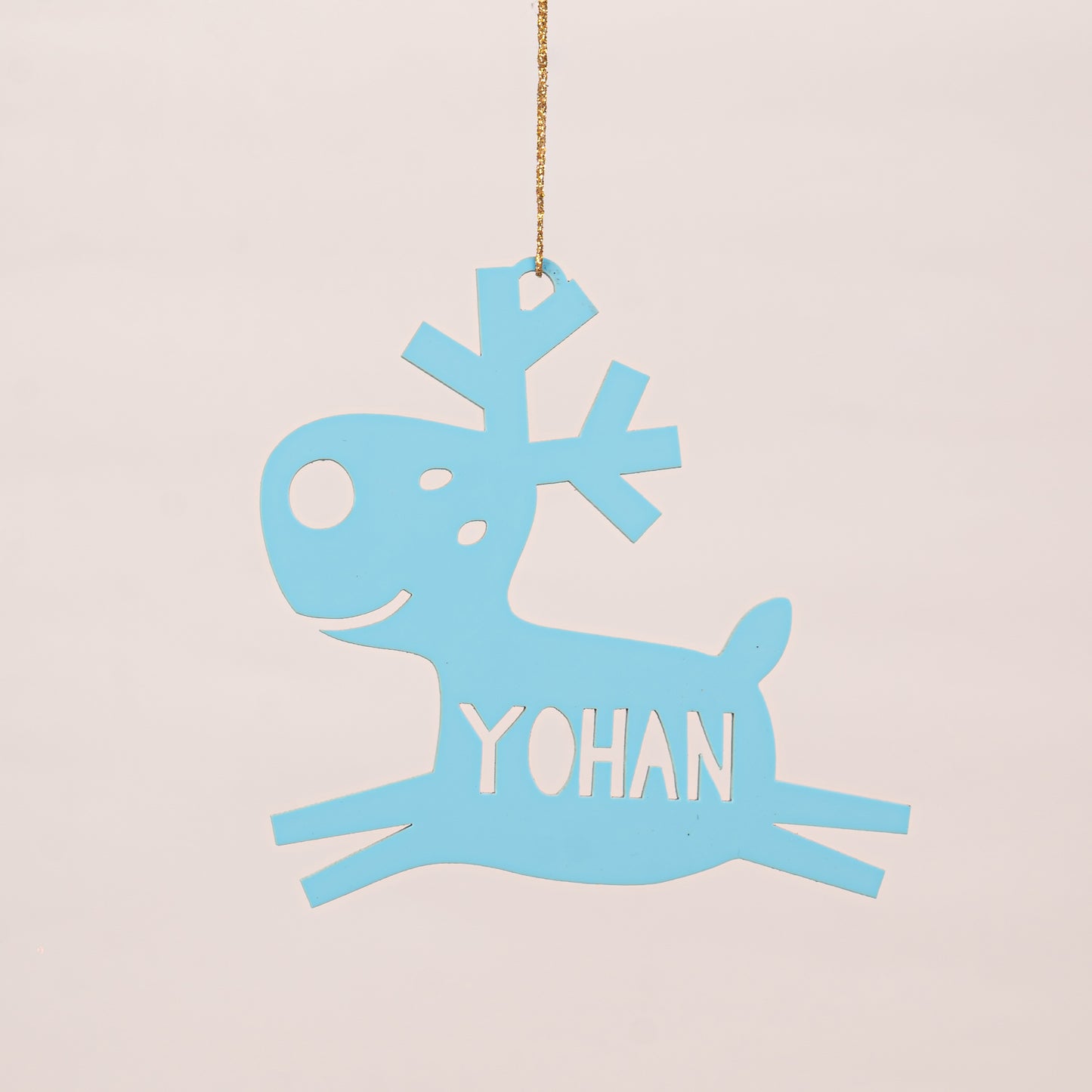Personalised Ornament Xmas Shape | Reindeer
