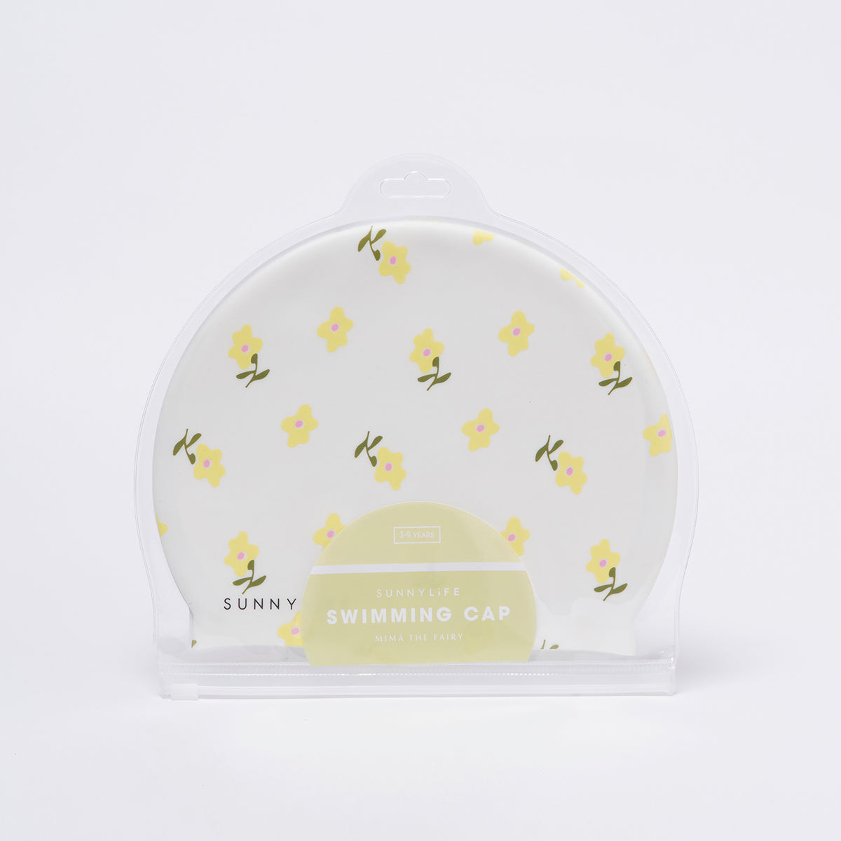 SUNNYLiFE yellow color Shaped Swimming Cap  Mima the Fairy Lemon