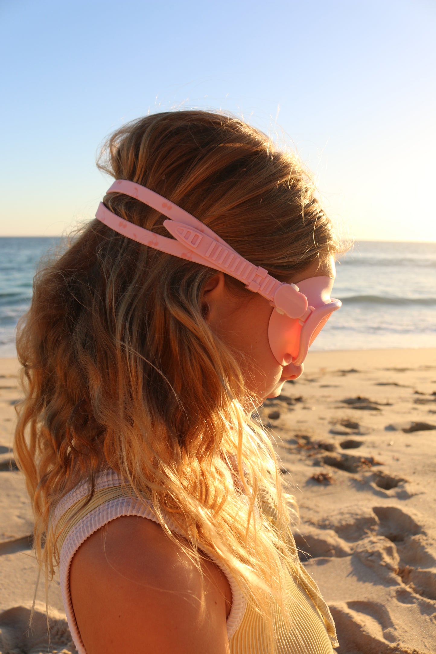 Kids Swim Mask Cotton Candy Cherry