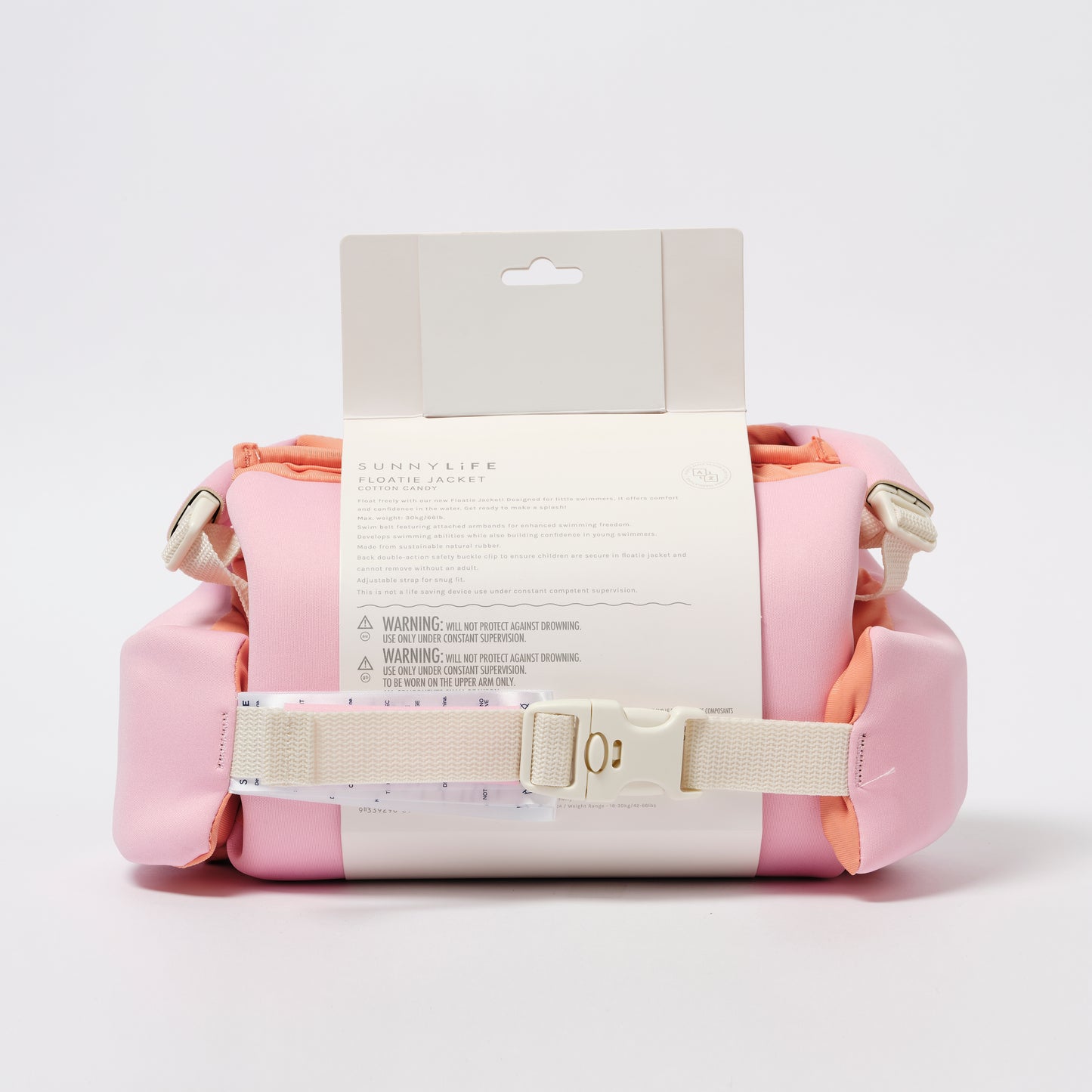 Floatie Jacket 3-6 Years | Cotton Candy Cherry