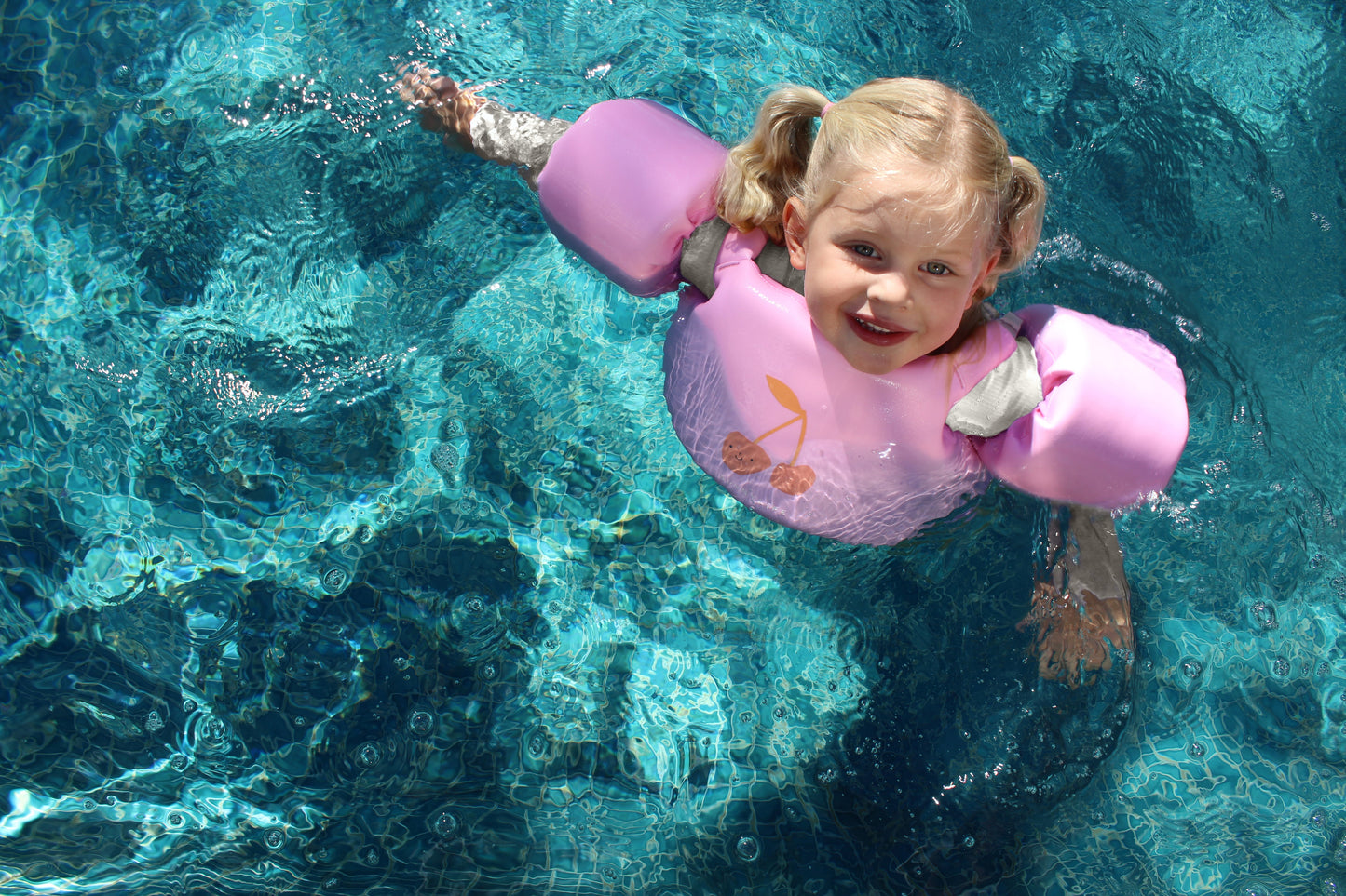Floatie Jacket 3-6 Years | Cotton Candy Cherry