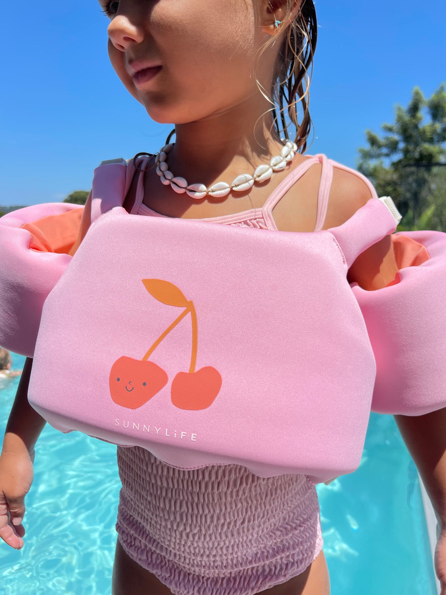 Floatie Jacket 3-6 Years | Cotton Candy Cherry