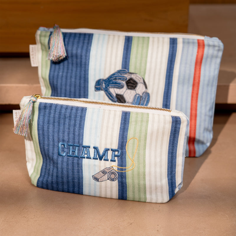 THE GAME PLAN Set of Pouches