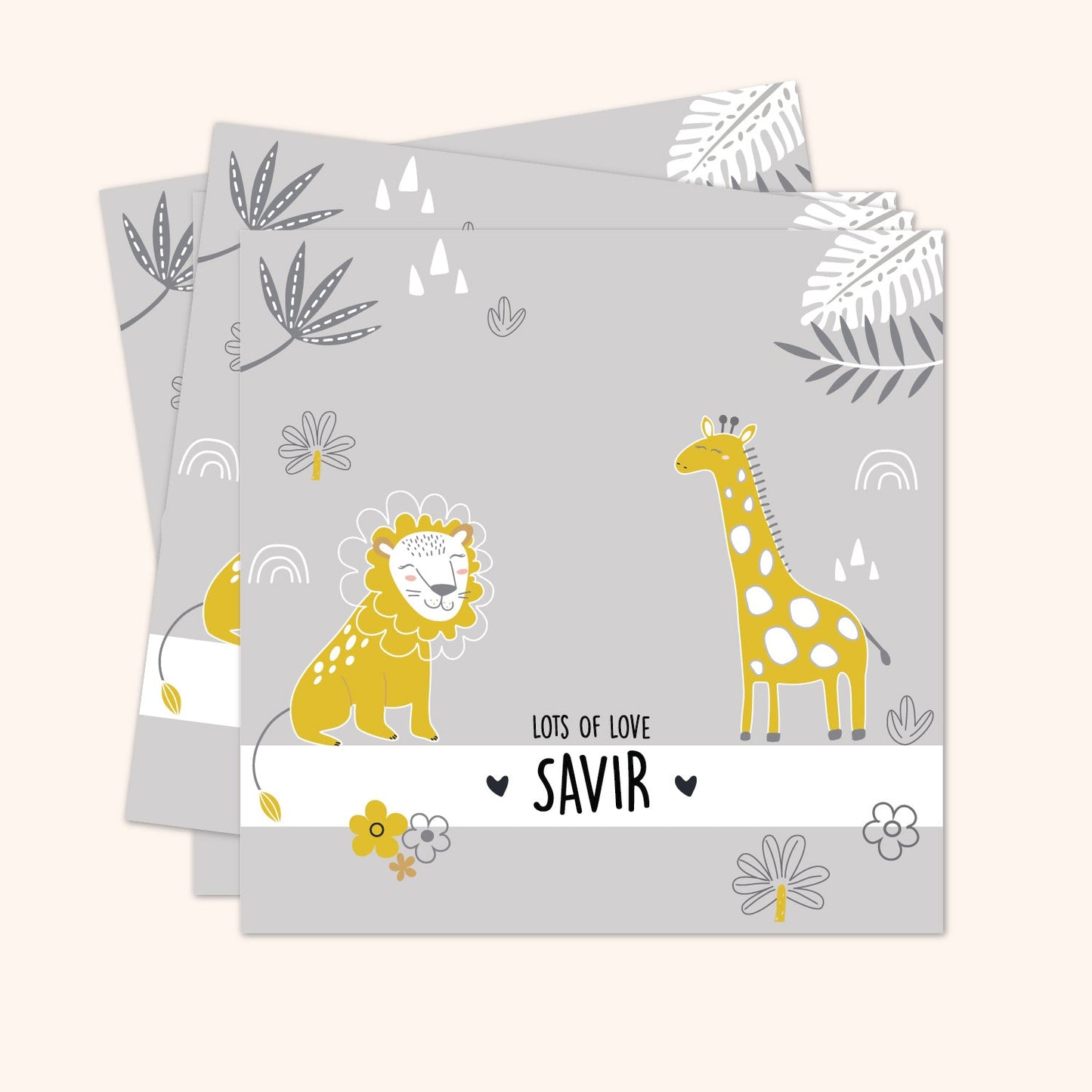 Square Gift Tags - Set of 24 | Personalised