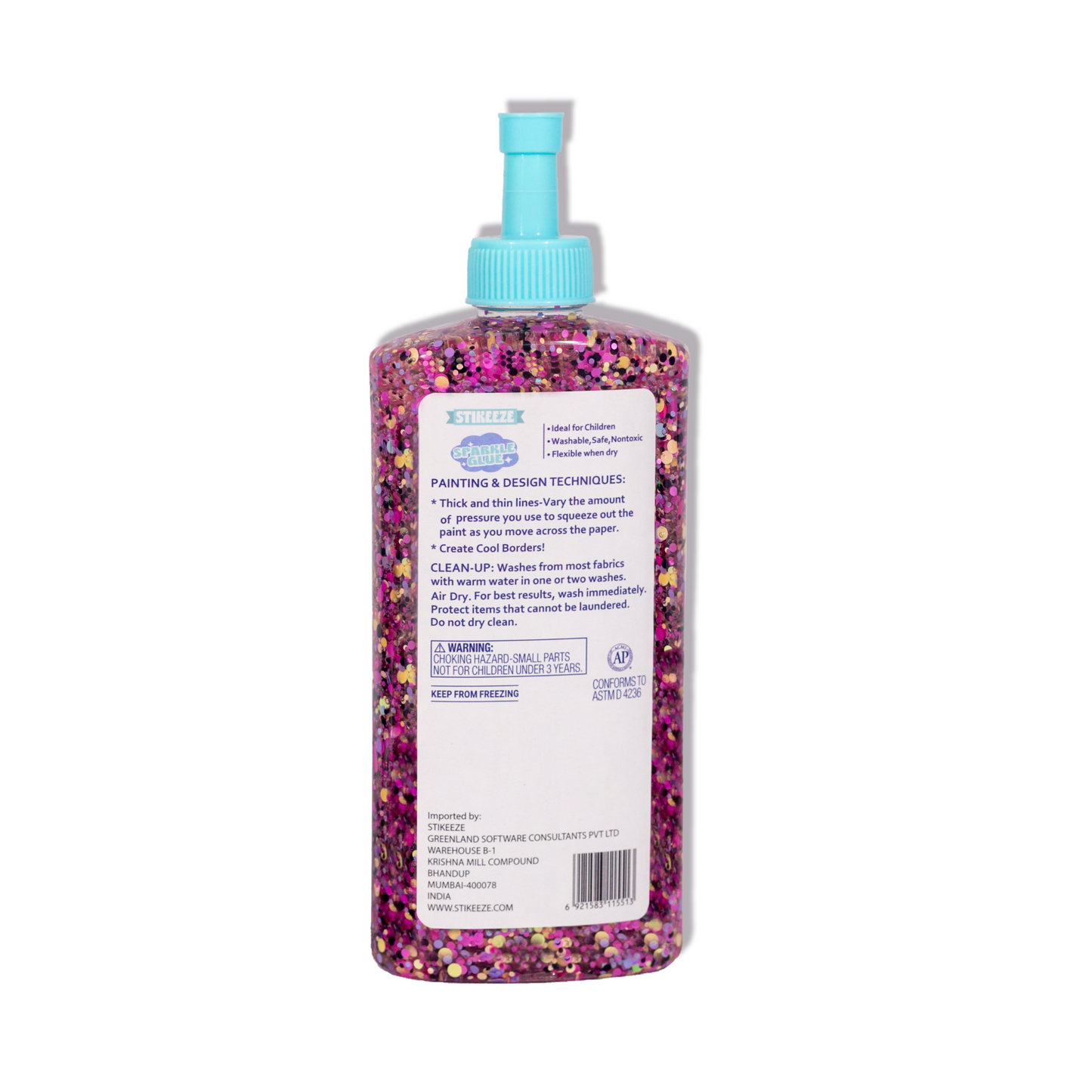 Stikeeze Sparkle Confetti Glue | Twilight Twinkle | 266ml