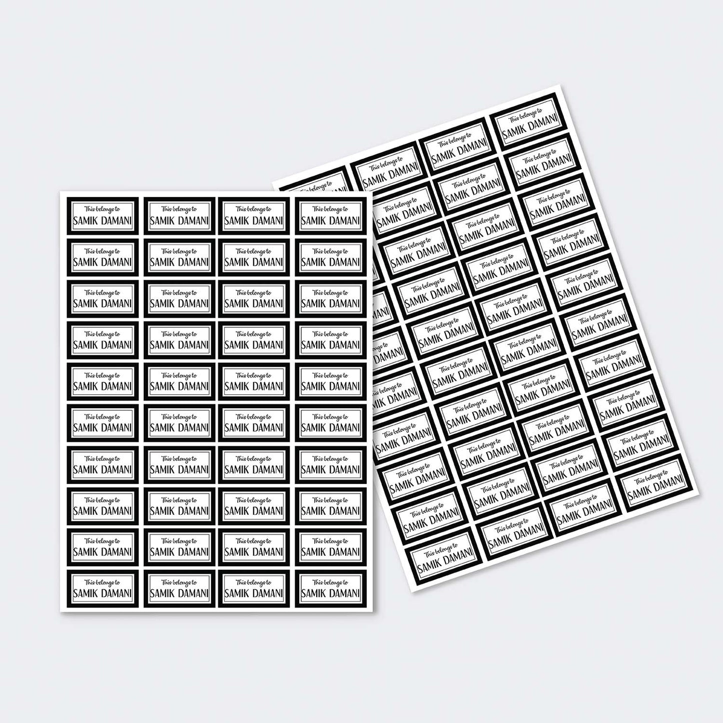 Sticker Sheet - Set of 2 - A4 Size