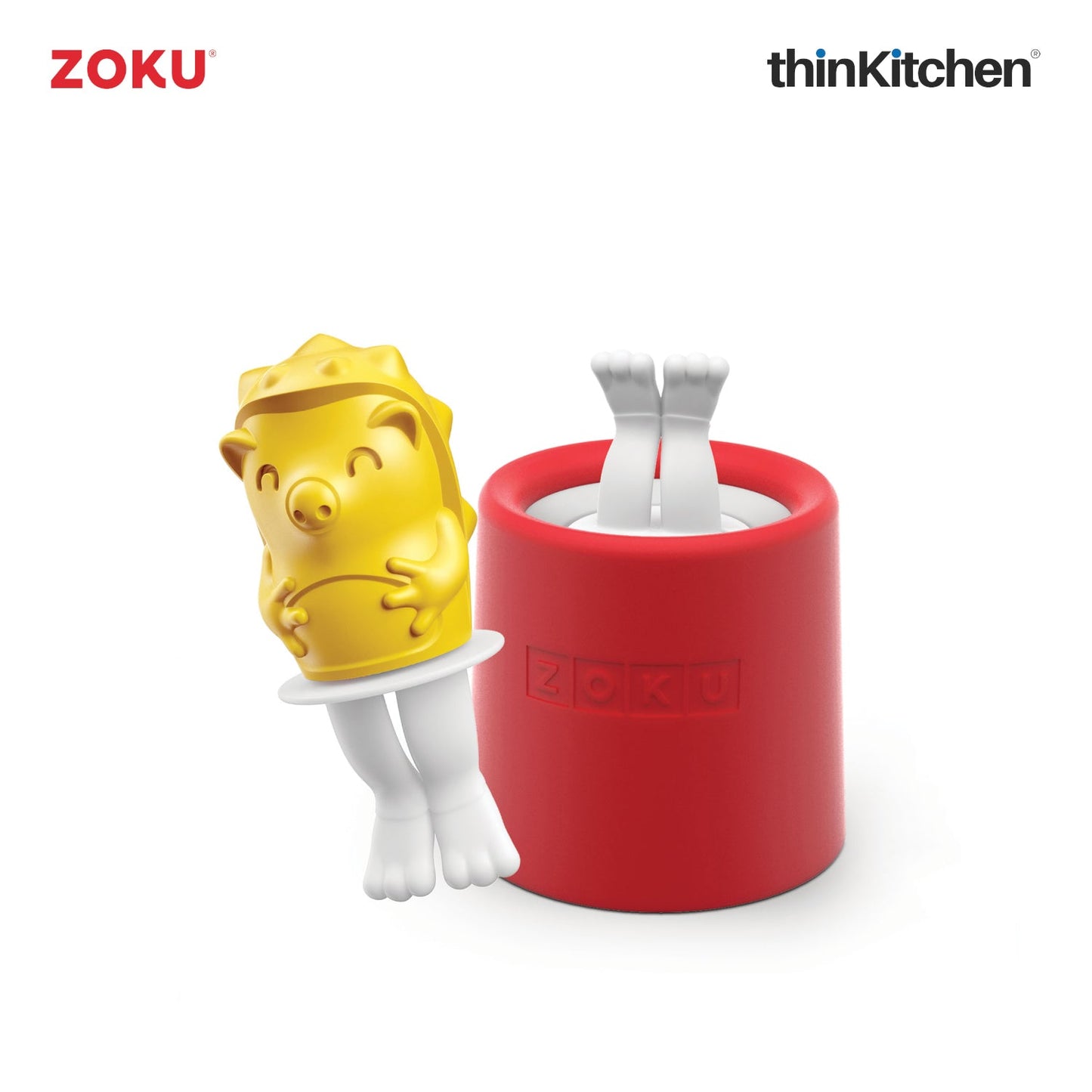 thinKitchen™ Zoku Hedgehog Ice Pop Mold