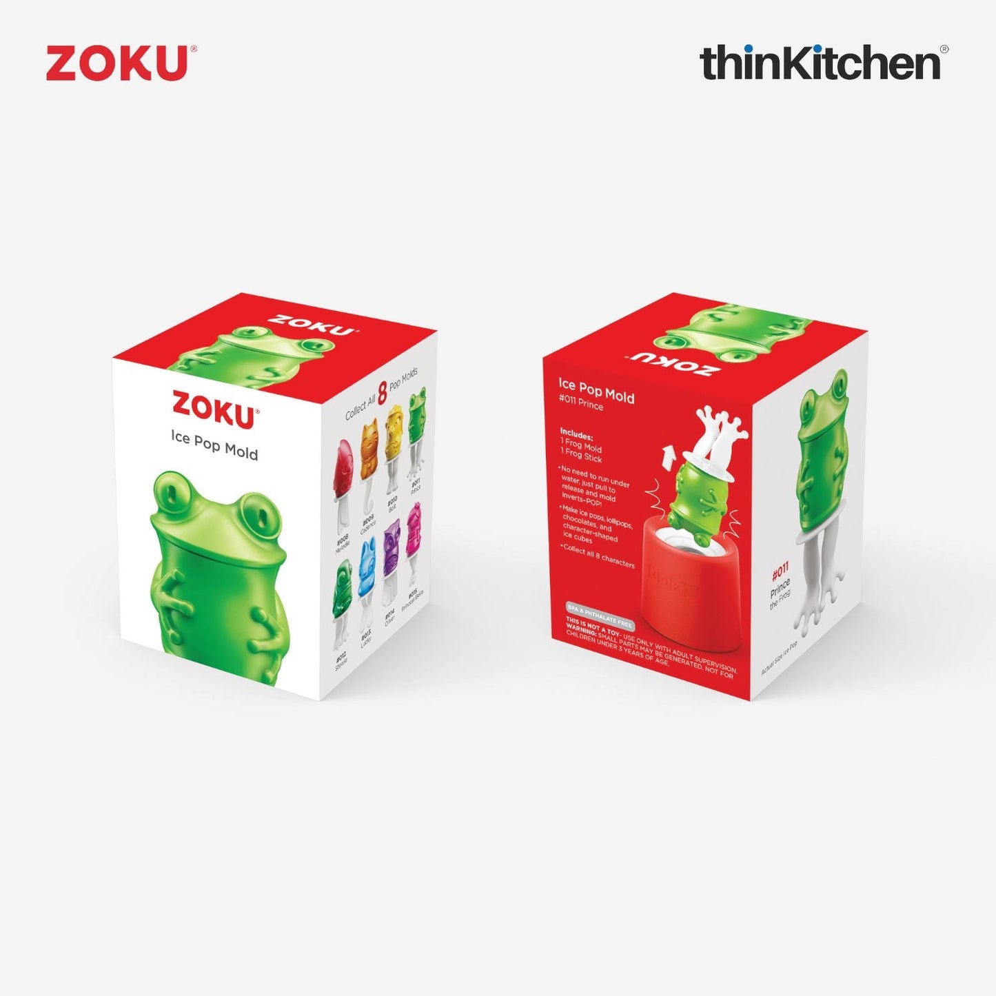 thinKitchen™ Zoku Frog Ice Pop Mold