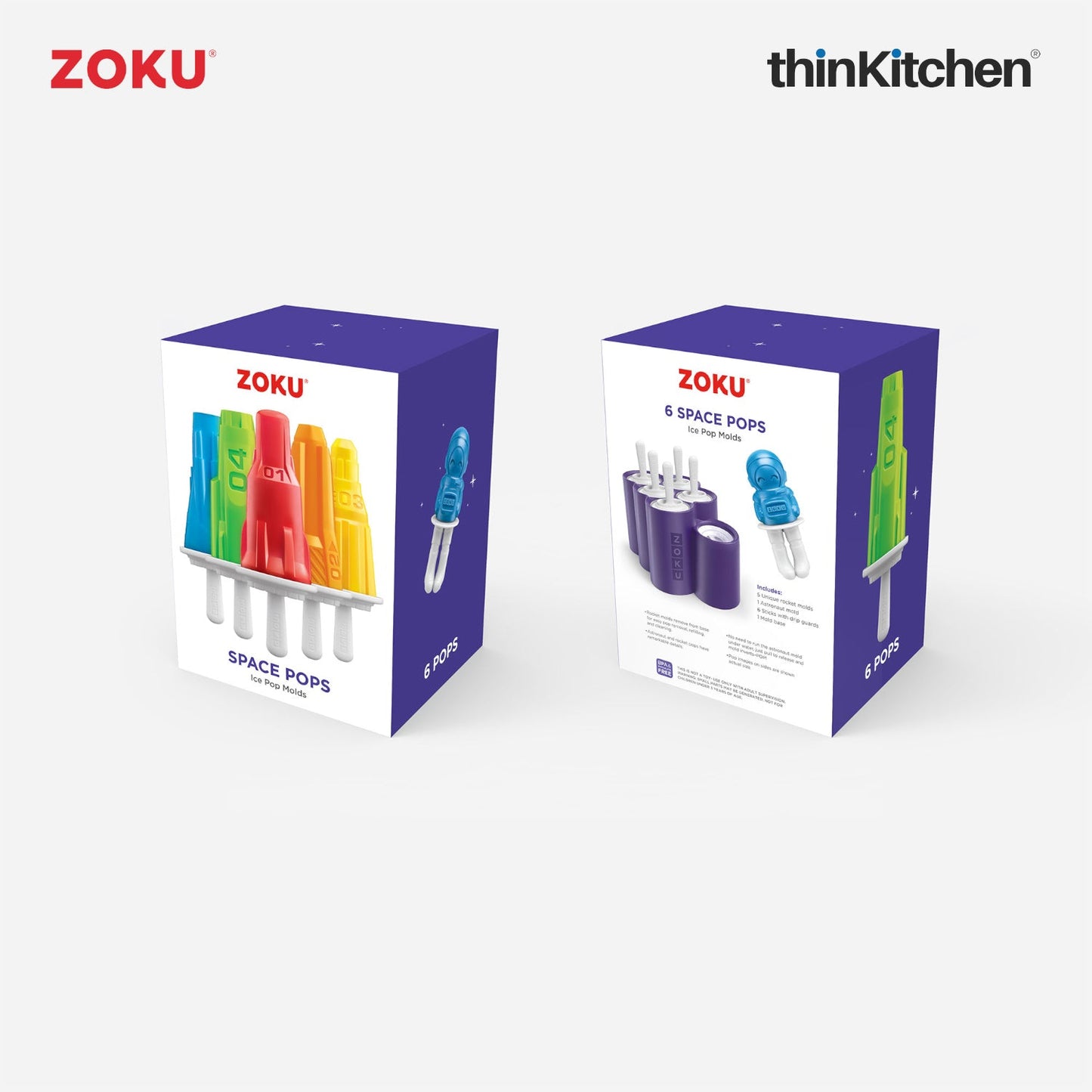 thinKitchen™ Zoku Space Pop Mold