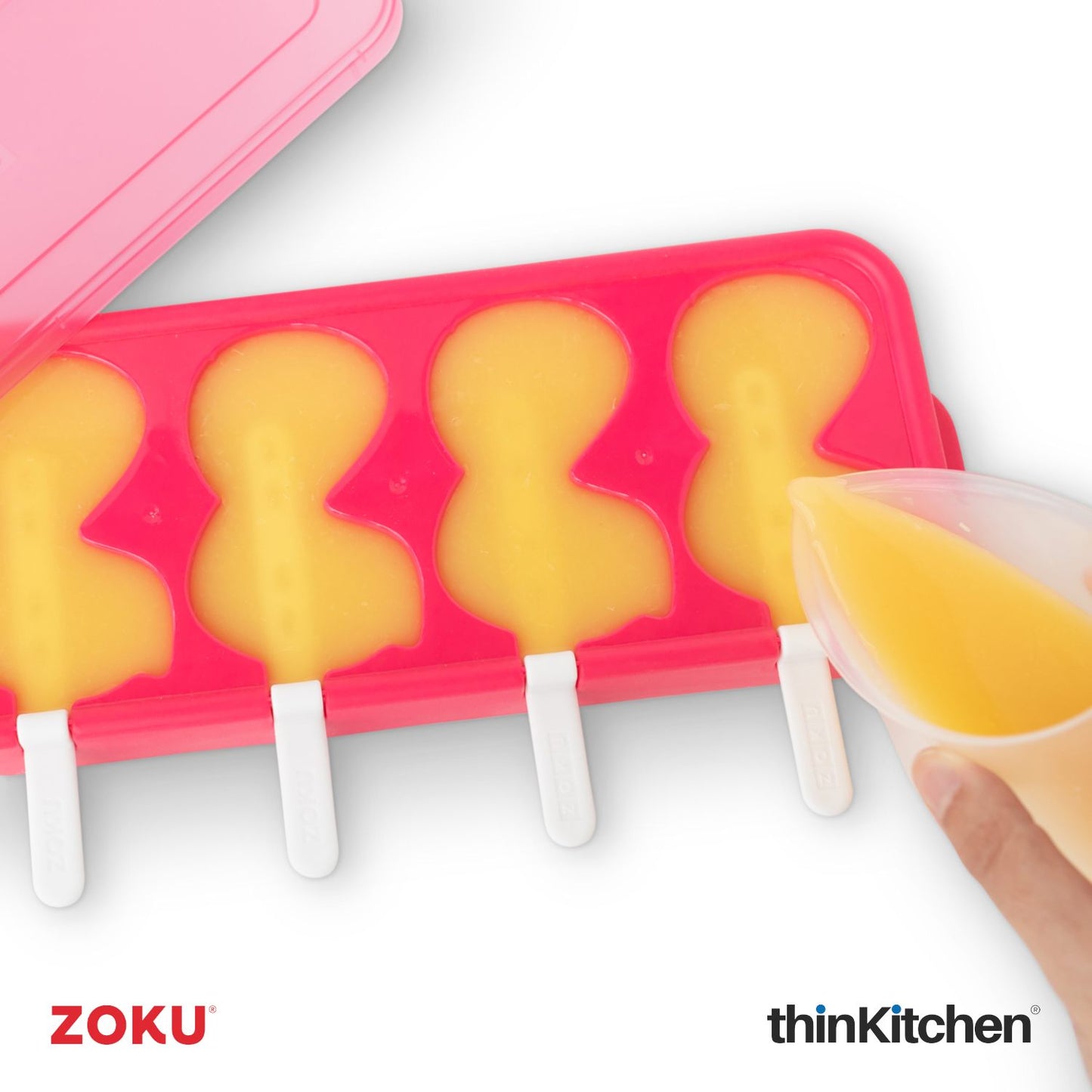 thinKitchen™ Zoku Flamingo Ice Pop Mold