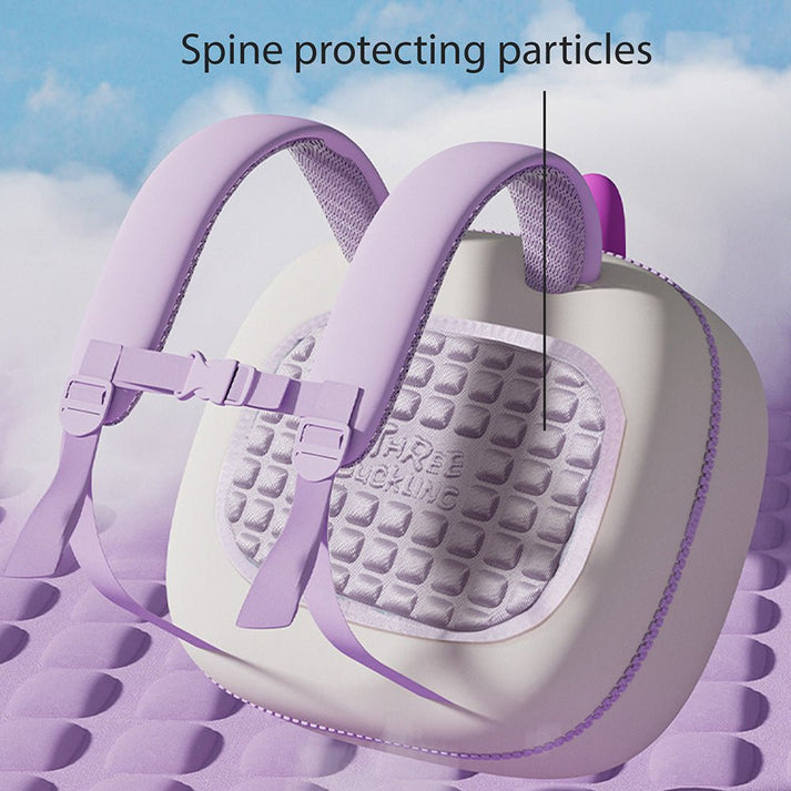 Little Surprise Box Dewy the Smiley Monster, 3d Lightweight Ergo Backpack for Toddlers and Kids