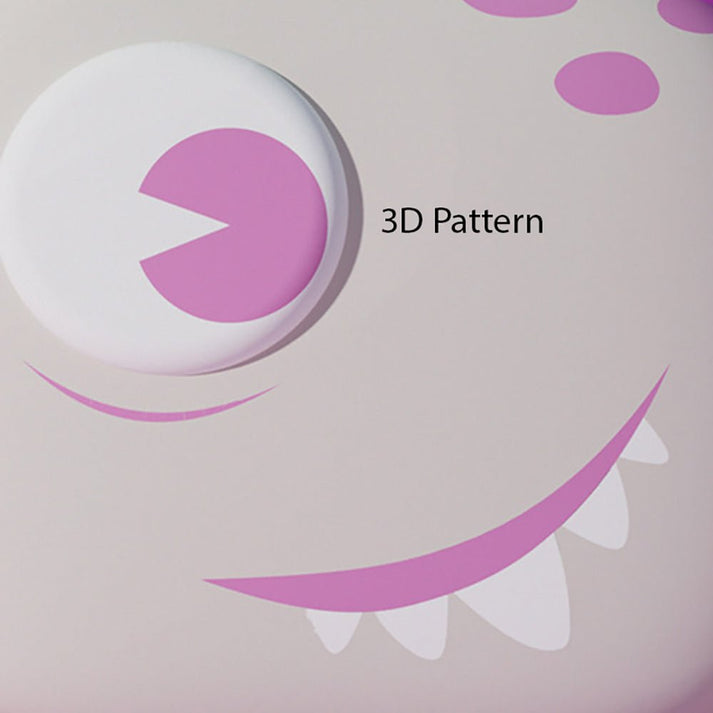Little Surprise Box Dewy the Smiley Monster, 3d Lightweight Ergo Backpack for Toddlers and Kids