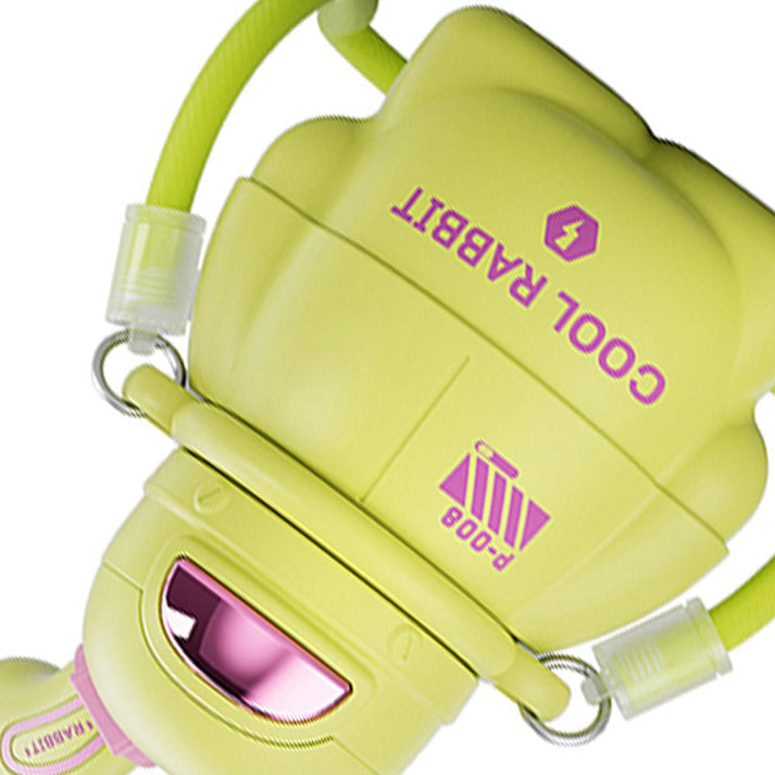 Little Surprise Box Green Alien Spaceship Stainless Steel Water Bottle For Kids, 470 Ml