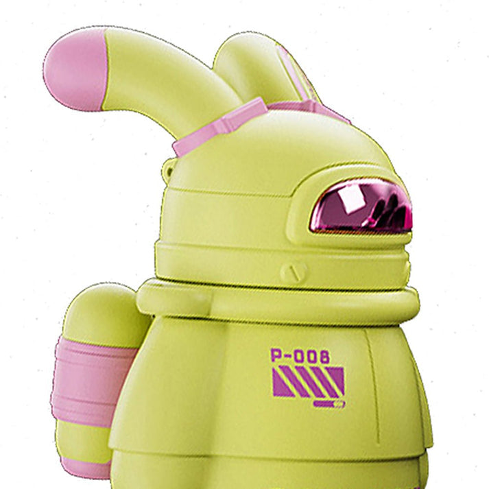 Little Surprise Box Green Alien Spaceship Stainless Steel Water Bottle For Kids, 470 Ml