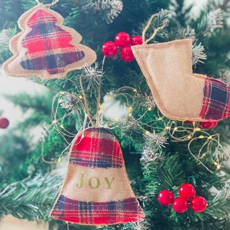 Jute Tree Christmas Tree Ornament
