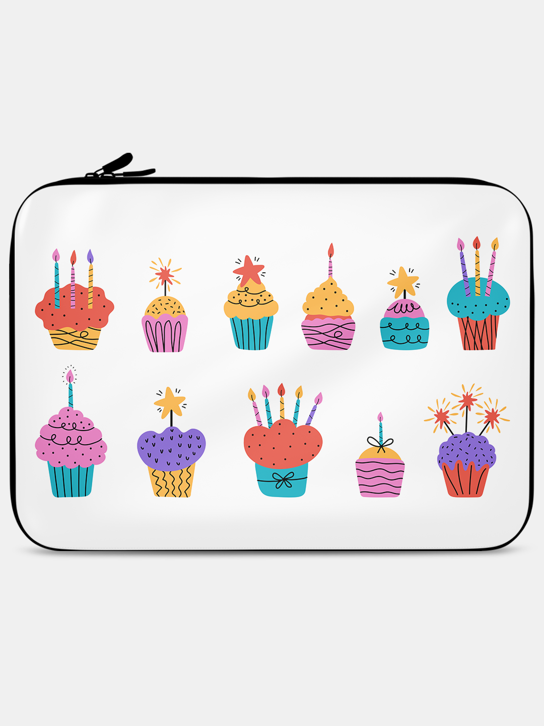 Bday Cupcakes - Laptop Sleeve