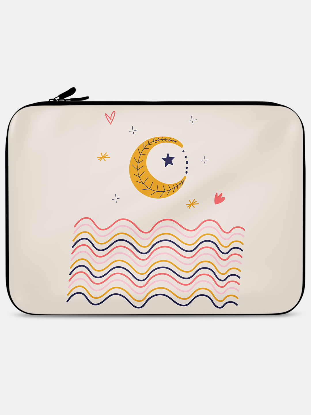 Crescent Waves - Laptop Sleeve