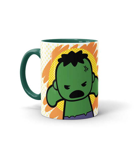 Hulk Kawaii - Coffee Mugs Green