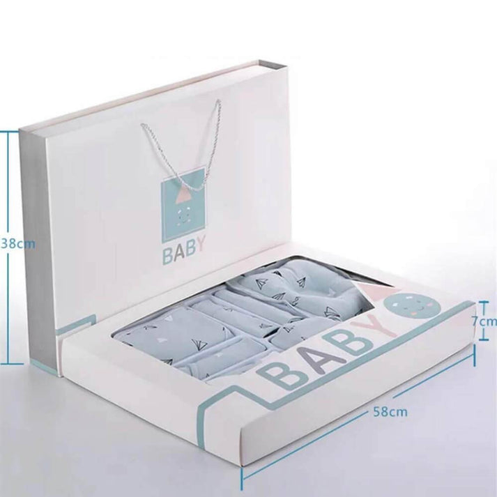 Newborn Baby Boy/Baby Girl 21 pcs Gift Box, Blue (0 - 12 Months)