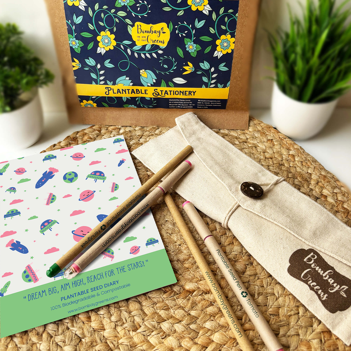 Plantable Stationery - Space