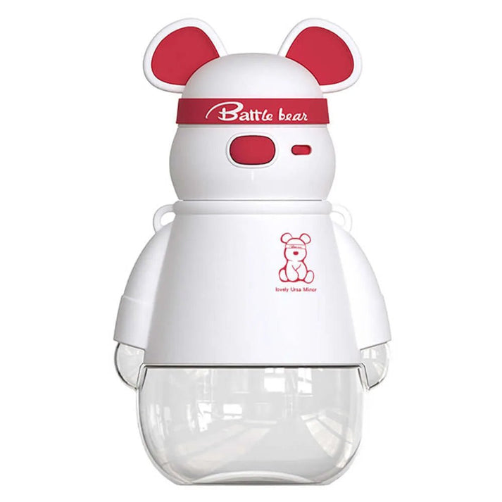 Little Surprise Box White, Kelly Jo Bear water bottle for Kids and Adults, 1100 ML, Red