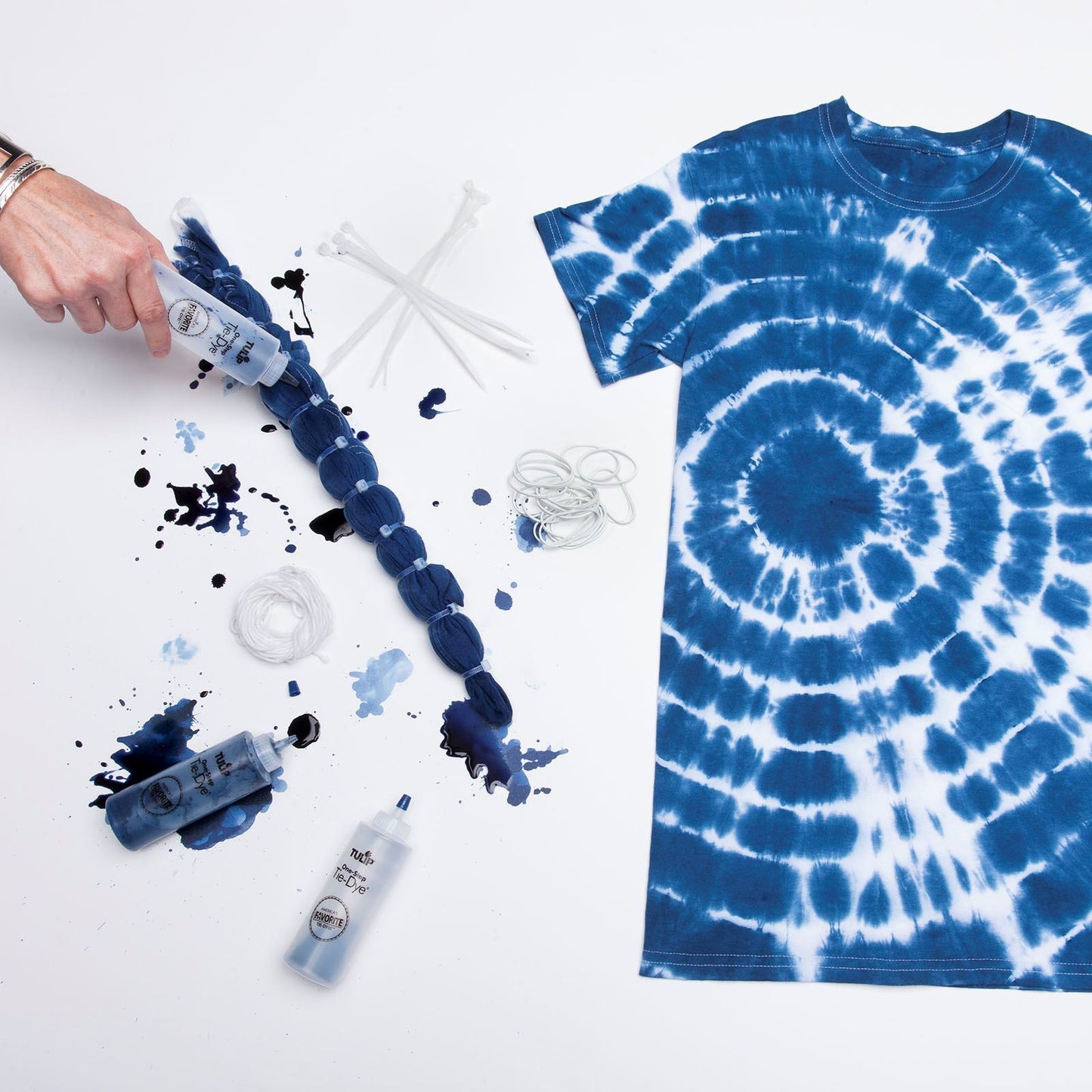 Shibori 5-Colour Tie-Dye Kit