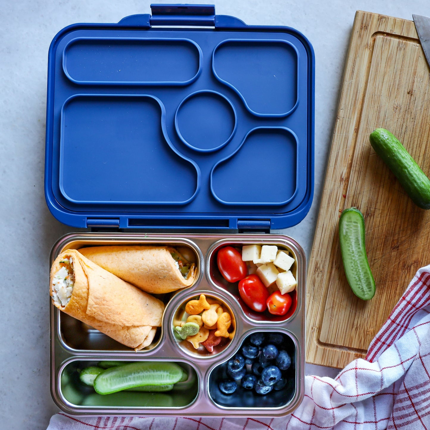 Stainless Steel Leak Proof Yumbox Presto - Kale Green