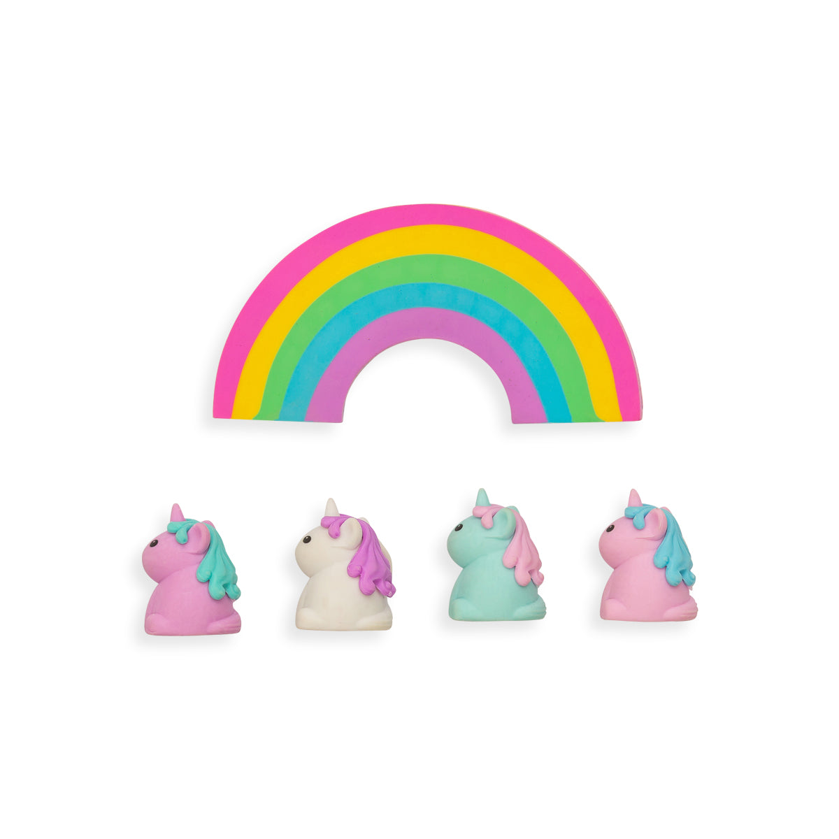 Unique Unicorns Scented Erasers - Set of 5