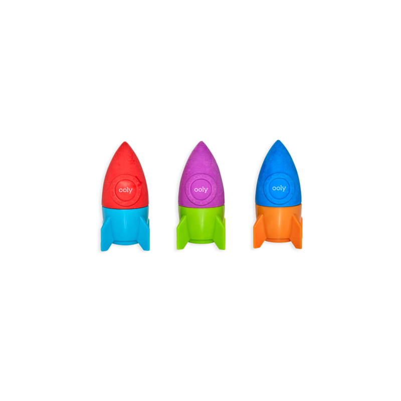 Blast Off! Erasers + Sharpeners