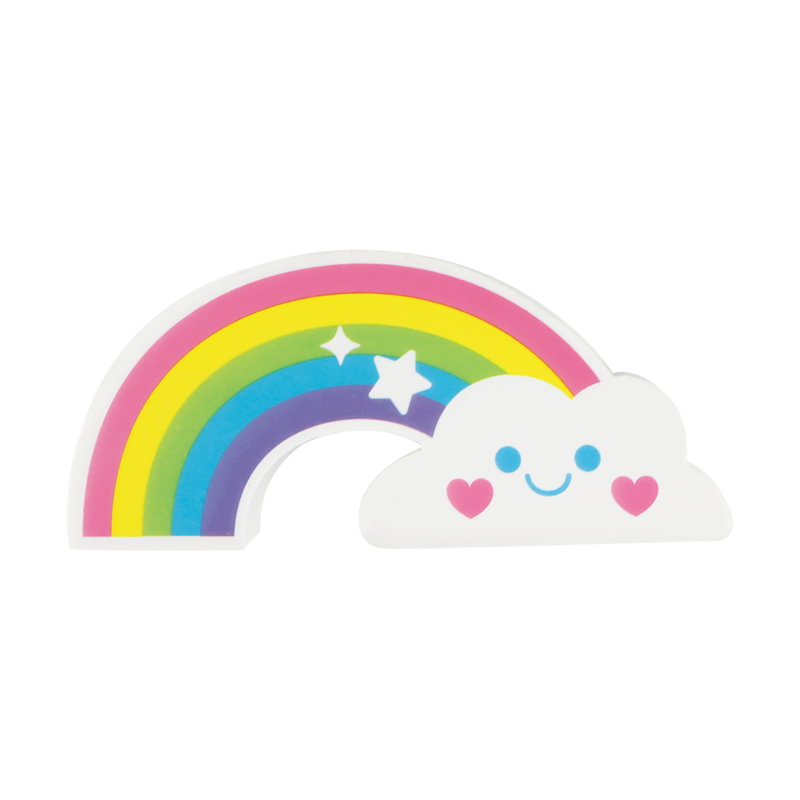 Rainbow Buddy Scented Jumbo Eraser - Display of 15
