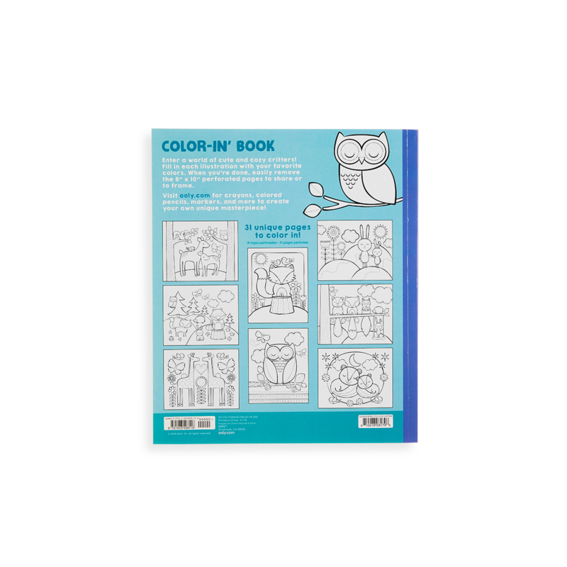 Coloring Book - Little Cozy Critters
