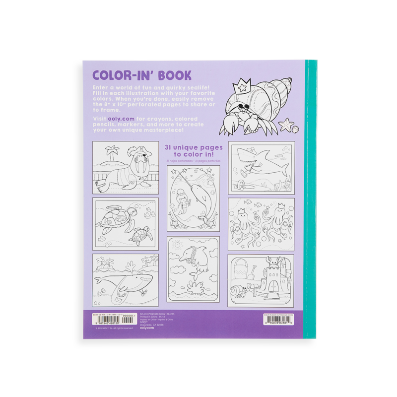Coloring Book - Outrageous Ocean