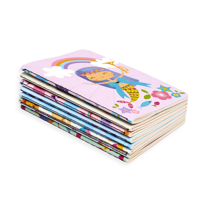 Mini Pocket Pal Journals - Set of 8 - Mermaid Magic