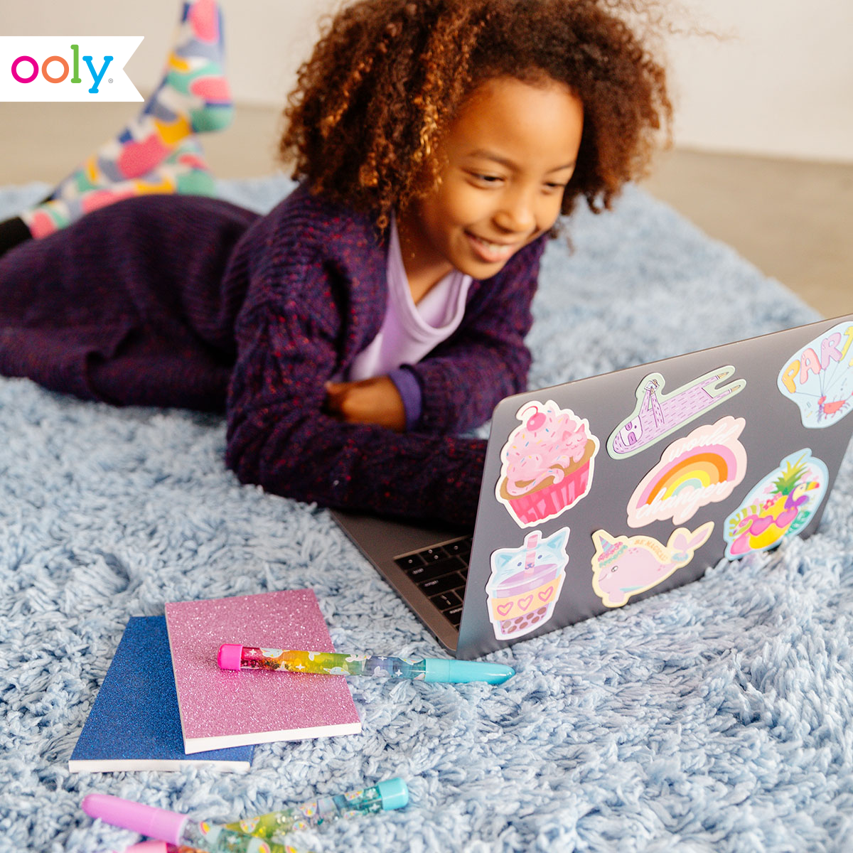 Scented Scratch Stickers - GRL PWR
