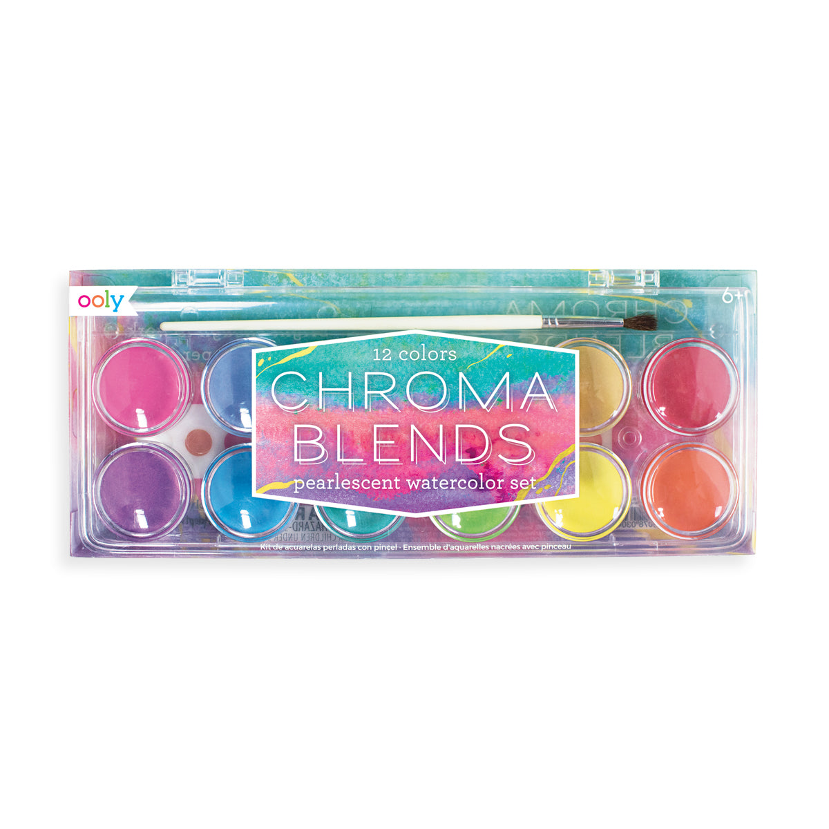 Chroma Blends Pearlescent Watercolor Paint - 13 Piece Set