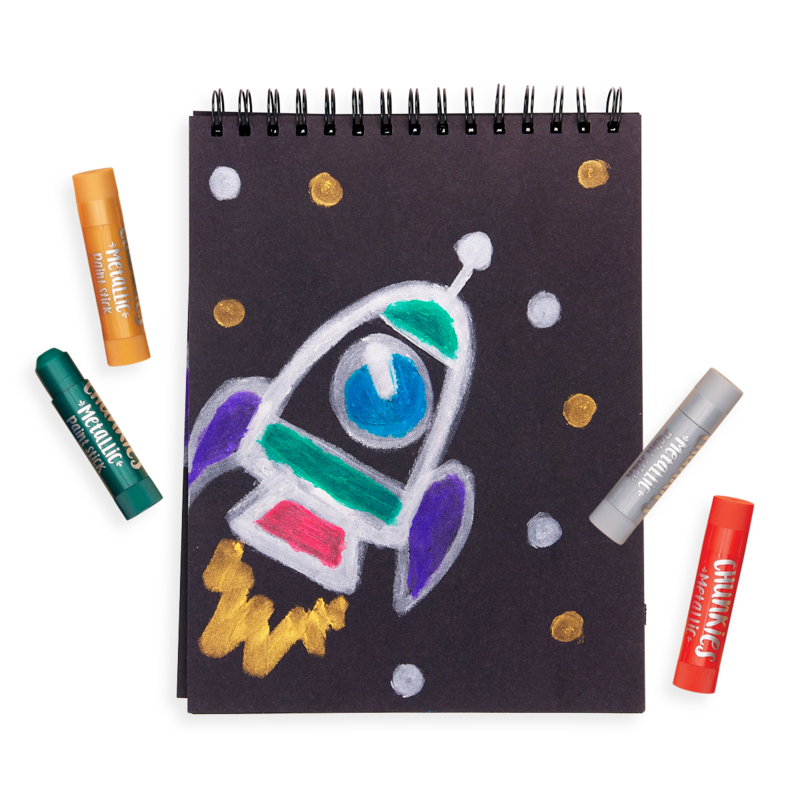 Chunkies Paint Sticks - Set of 6 - Metallic