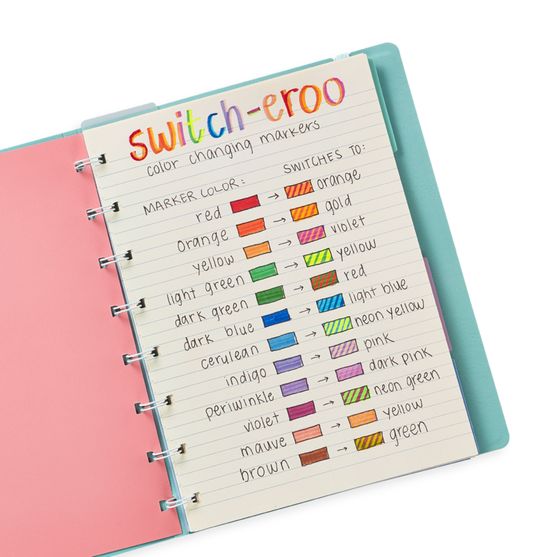 Switcheroo Color Changing Markers - Set of 12