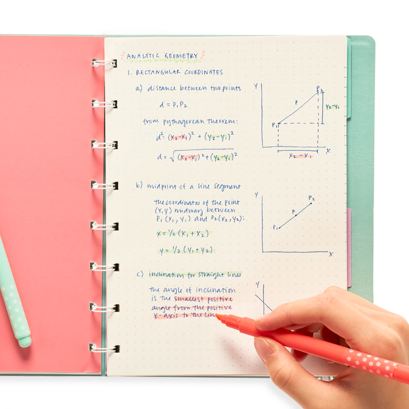 Pastel Mints Scented Highlighters - Set of 10