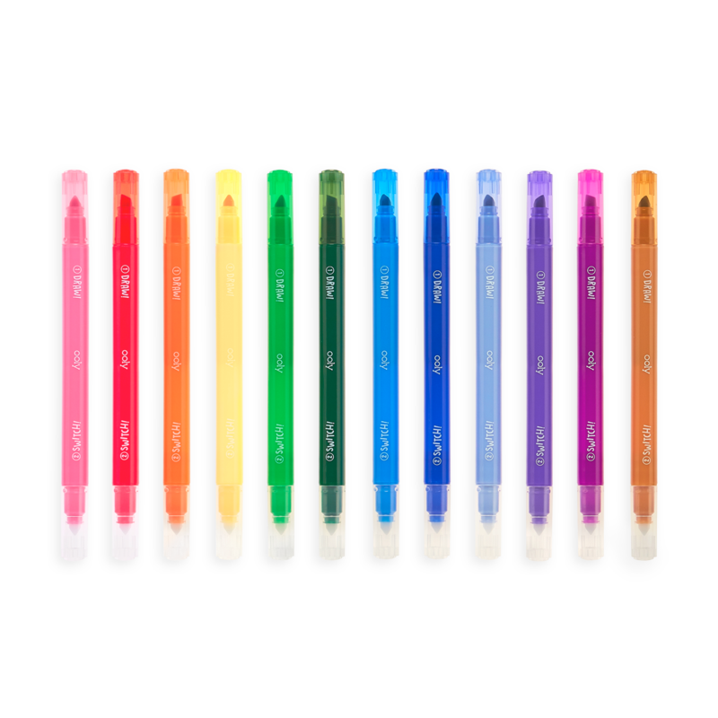 Switch-eroo! Color-Changing Markers (Set of 12)