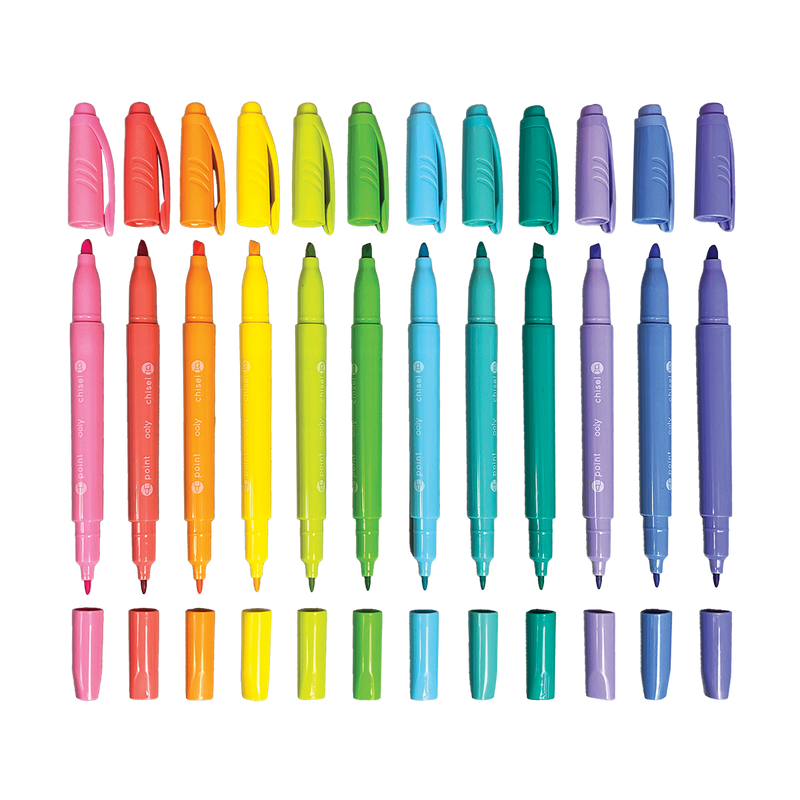 Pastel Hues Markers- Set of 12