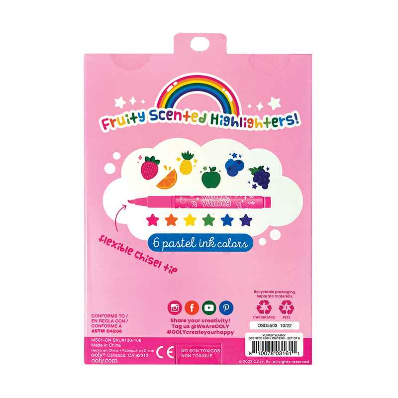Yummy Scented Highlighters