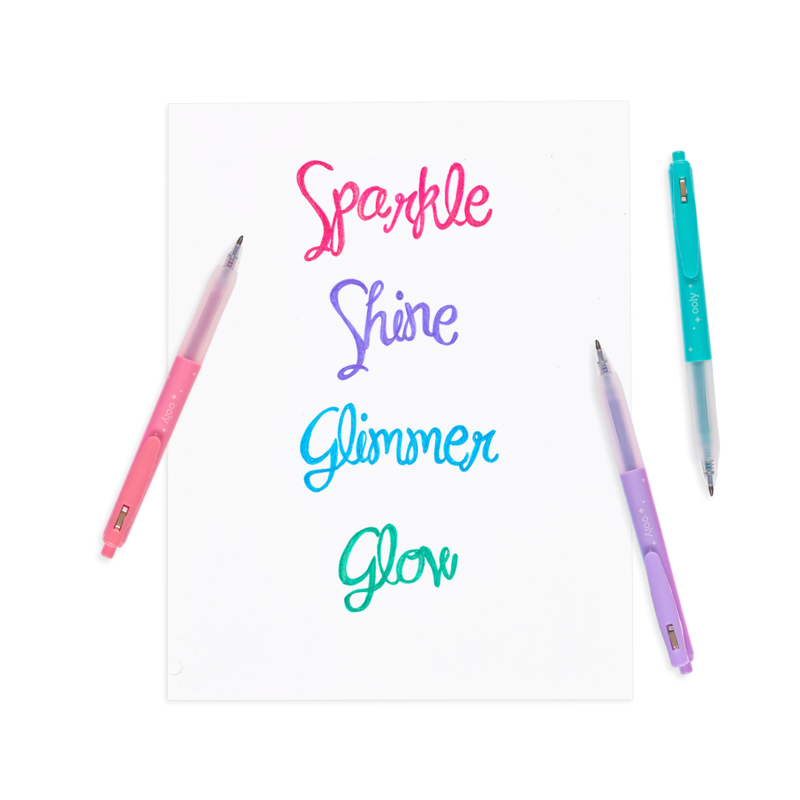 Oh My Glitter! Gel Pens - Set of 4