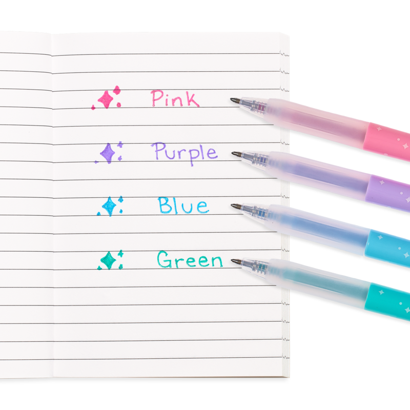 Oh My Glitter! Gel Pens - Set of 4