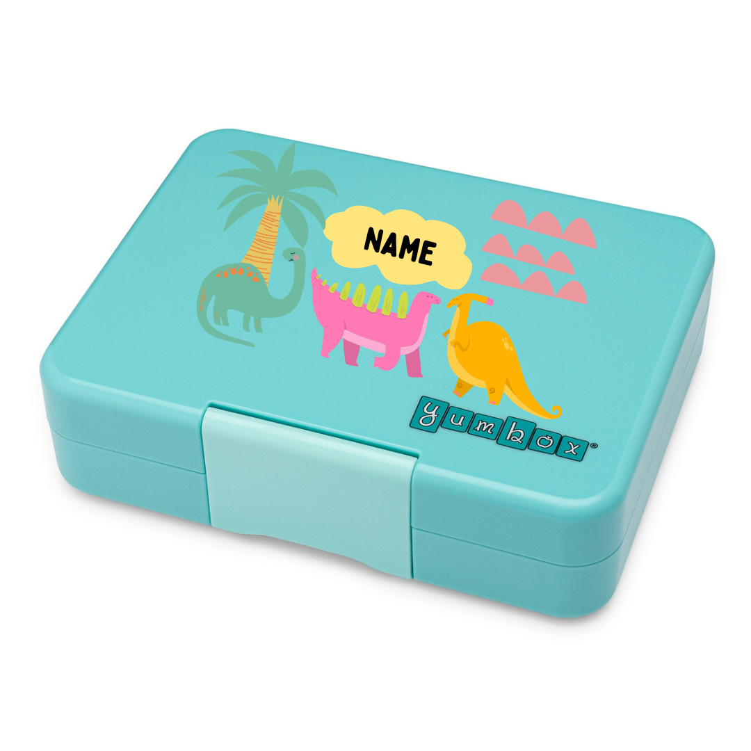 Yumbox Snack 3 Section - Misty Aqua