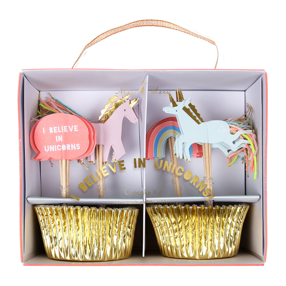 Magical Unicorn Cupcake Toppers