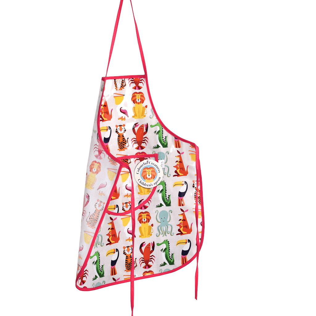 Colourful Creatures Children's Apron