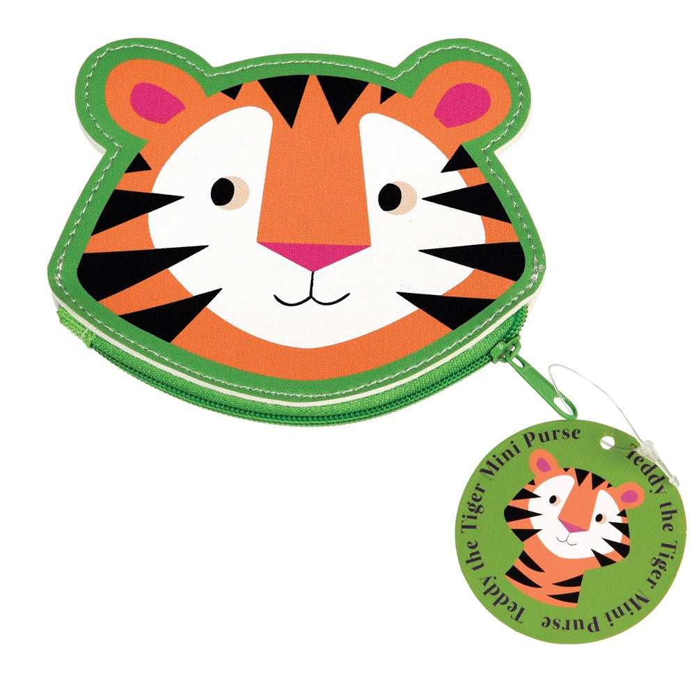 Teddy the Tiger Vinyl Purse