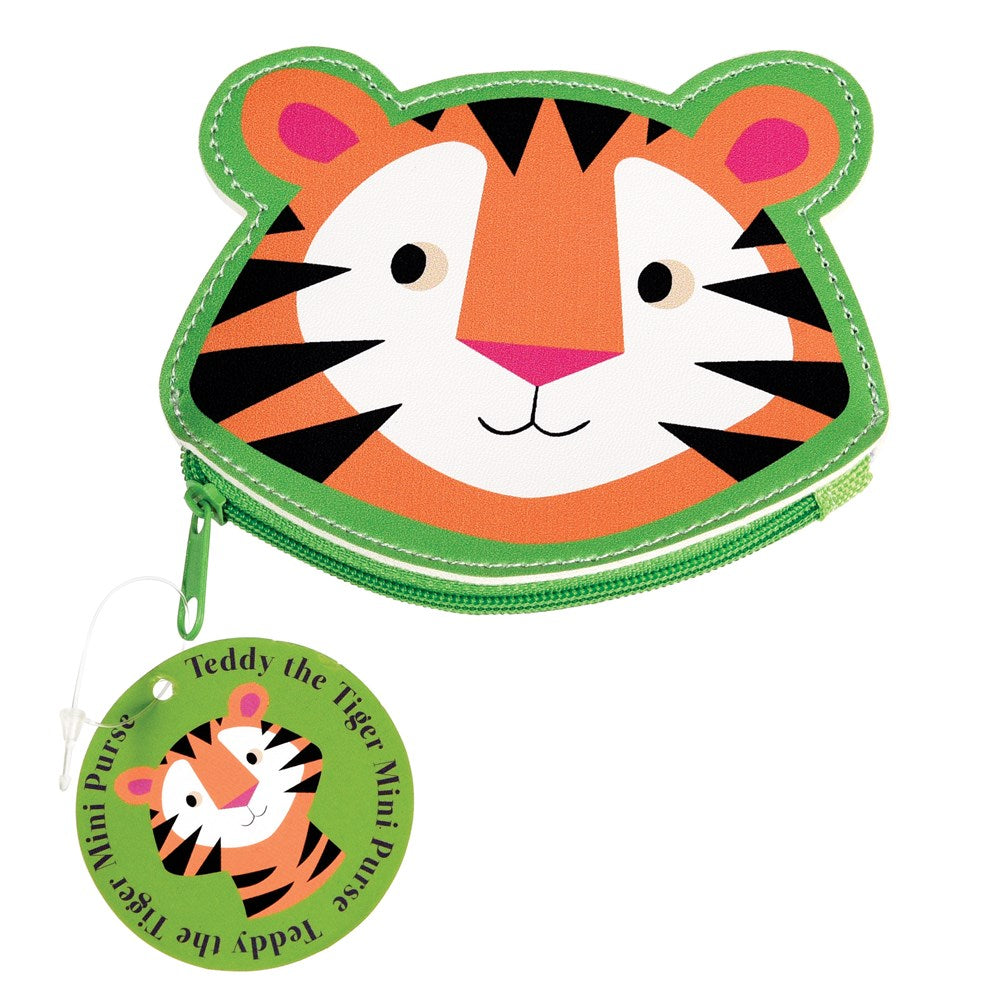 Teddy the Tiger Vinyl Purse