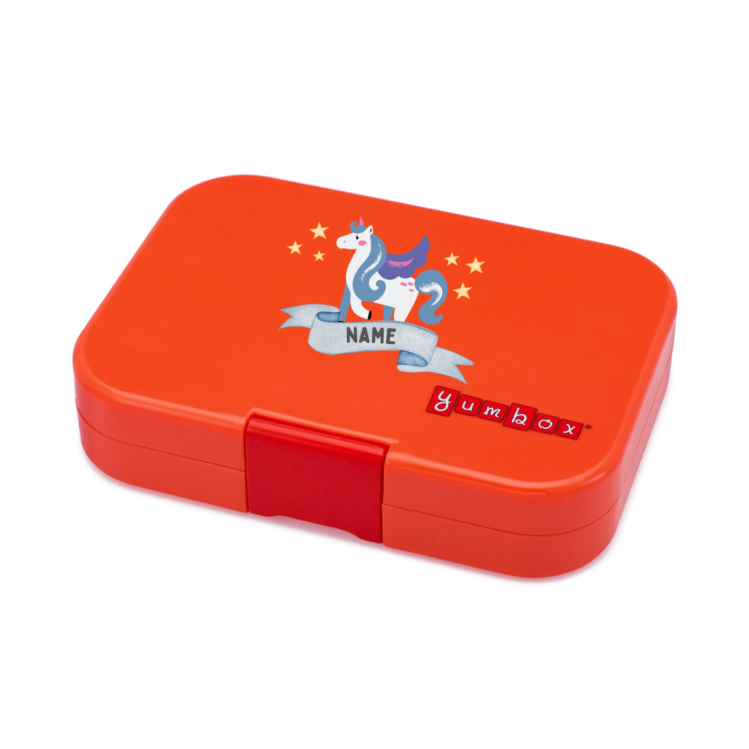 Yumbox 6 Section Original- Safari Orange Jungle